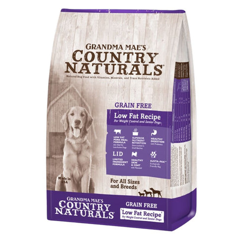 Grandma Mae's Grain Free Low Fat Dry Dog Food 12lb - Poudre Pet & Feed Supply